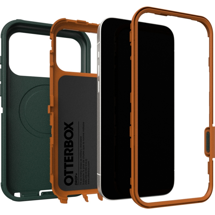 Otterbox Defender Pro Magsafe Camera Control Iphone 17 Pro Max - Green in de groep SMARTPHONE & TABLETS / Mobielbescherming / Apple / iPhone 17 bij TP E-commerce Nordic AB (D44627)