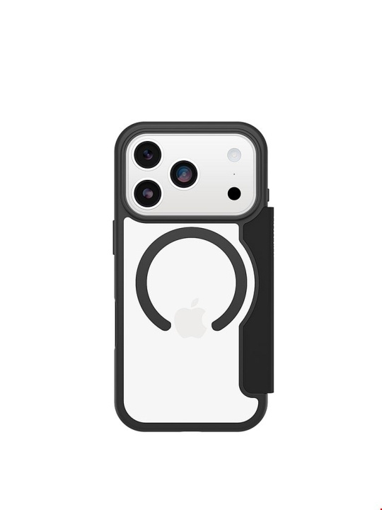 Otterbox React Folio Magsafe Iphone 17 Pro - Black Crystal Clear/Black in de groep SMARTPHONE & TABLETS / Mobielbescherming / Apple / iPhone 17 bij TP E-commerce Nordic AB (D44674)