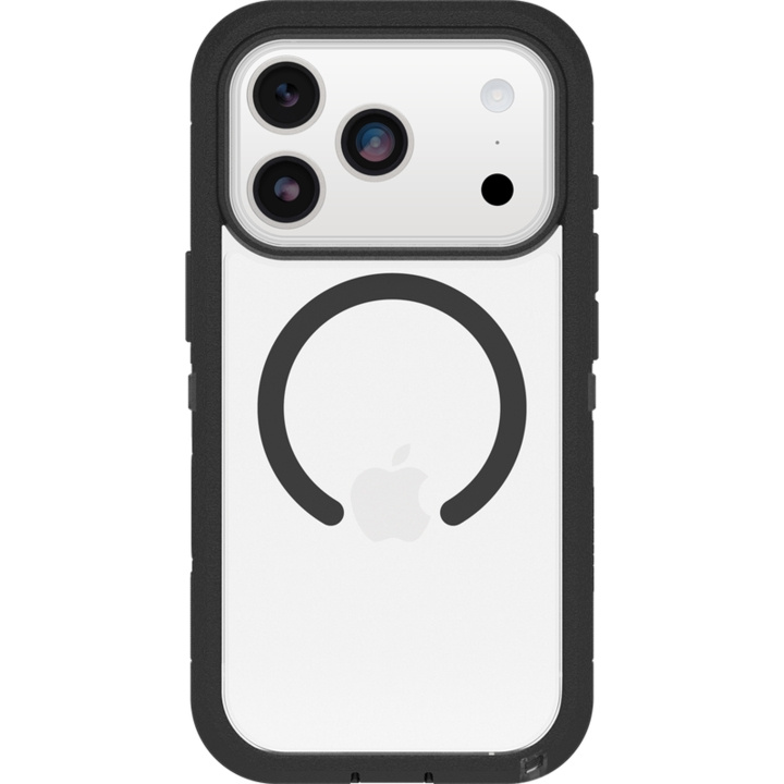 Otterbox Defender Pro Xt Clear Camera Control Iphone 17 Pro - Clear/Black in de groep SMARTPHONE & TABLETS / Mobielbescherming / Apple / iPhone 17 bij TP E-commerce Nordic AB (D44675)