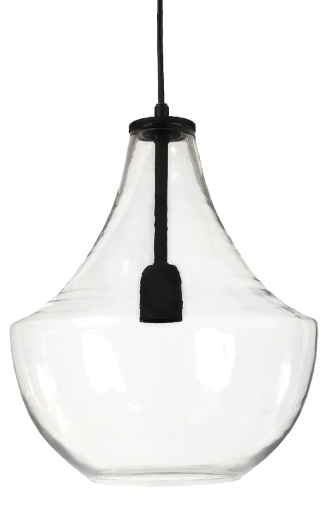 PR Home Taklampa Hamilton Clear/black 30cm PR Home in de groep HOME ELECTRONICS / Verlichting / Plafondverlichting bij TP E-commerce Nordic AB (D44718)