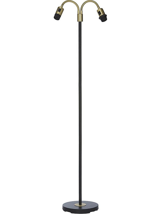 PR Home Golvlampfot Amy Flex2 Svart/Mässing 150cm PR Home in de groep HOME ELECTRONICS / Verlichting / Vloerlampen bij TP E-commerce Nordic AB (D44721)