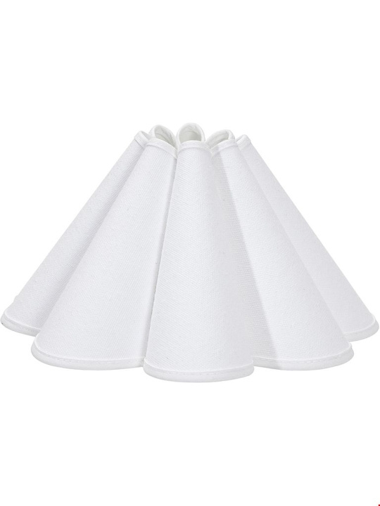 PR Home Lampskärm Freja 2526-FR01 Franza vit PR Home in de groep HOME ELECTRONICS / Verlichting / Tafellampen bij TP E-commerce Nordic AB (D44740)