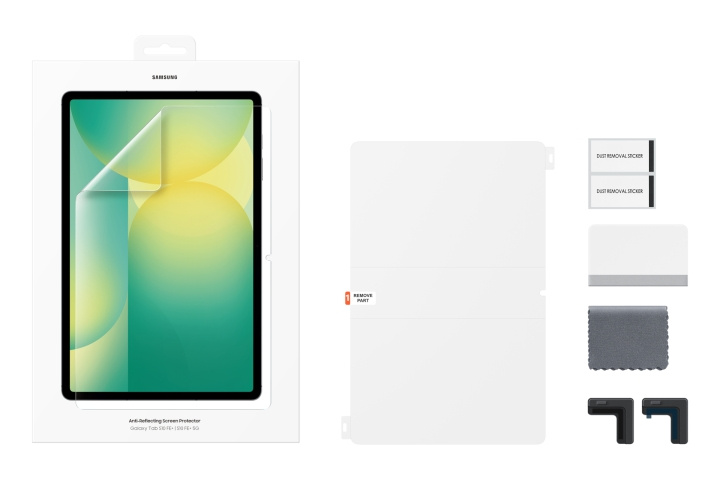 Samsung Galaxy Tab S10 FE+ Anti-Reflecting Screen Protector in de groep SMARTPHONE & TABLETS / Tablet bescherming / Samsung tablets bij TP E-commerce Nordic AB (D44765)