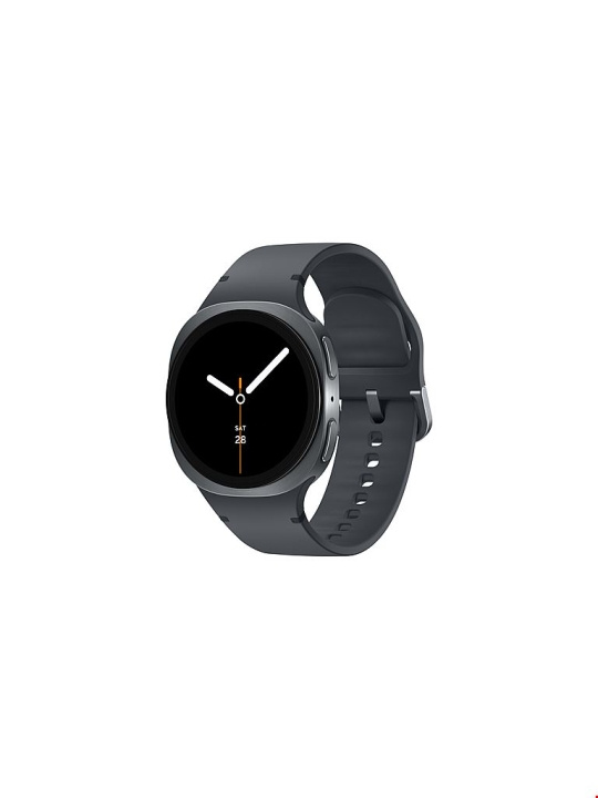 Samsung Galaxy Watch8 Small eSim - Graphite in de groep SPORT, VRIJE TIJD & HOBBY / Smartwatch & Activiteitsmeters / Smartwatches bij TP E-commerce Nordic AB (D44788)