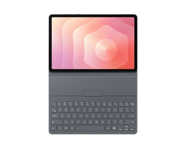 Samsung Galaxy Tab S11 Book Cover Slim Keyboard - Black Samsung in de groep COMPUTERS & RANDAPPARATUUR / Muizen en toetsenborden / Toetsenborden bij TP E-commerce Nordic AB (D44828)