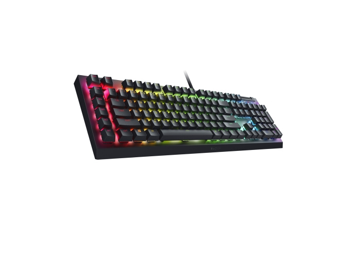 Razer Gamingtangentbord Blackwidow V4 X - Green Switch RAZER in de groep COMPUTERS & RANDAPPARATUUR / GAMING / Toetsenborden bij TP E-commerce Nordic AB (D44858)