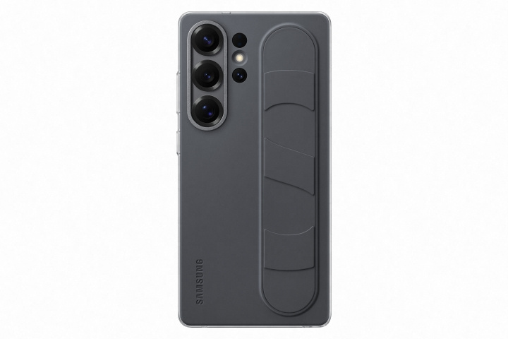 Samsung Galaxy S25 Ultra Standing Grip Case - Black in de groep SMARTPHONE & TABLETS / Mobielbescherming / Samsung bij TP E-commerce Nordic AB (D44884)