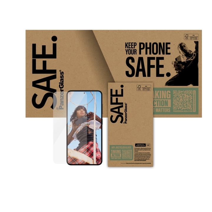 PanzerGlass Skärmskydd Safe Samsung Galaxy S25 Ultra-wide fit Panzerglass in de groep SMARTPHONE & TABLETS / Mobielbescherming / Samsung bij TP E-commerce Nordic AB (D44923)