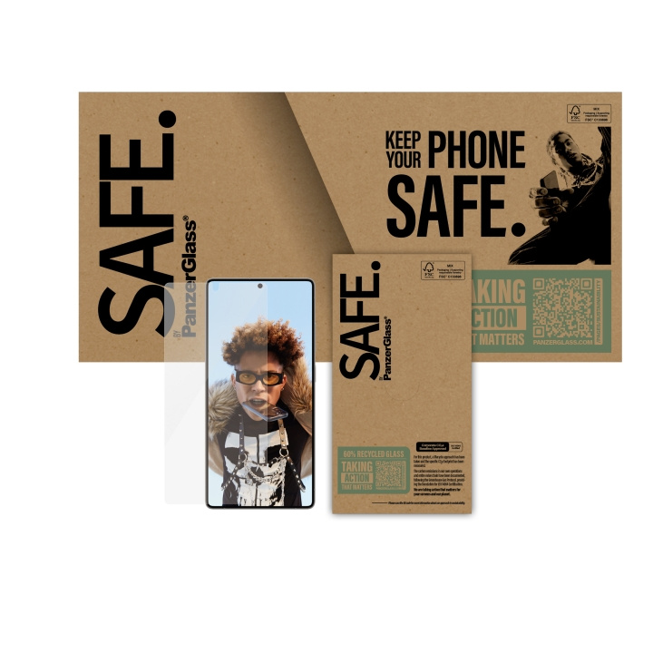PanzerGlass Skärmskydd Safe Samsung Galaxy S25 Ultra Ultra-wide fit Panzerglass in de groep SMARTPHONE & TABLETS / Mobielbescherming / Samsung bij TP E-commerce Nordic AB (D44925)