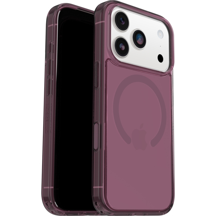 Otterbox Symmetry Clear Magsafe Camera Control Iphone 17 Pro - Purple in de groep SMARTPHONE & TABLETS / Mobielbescherming / Apple / iPhone 17 bij TP E-commerce Nordic AB (D44980)