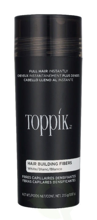 Toppik Hair Building Fibers - White 27.5 g in de groep BEAUTY & HEALTH / Haar & Styling / Hair styling bij TP E-commerce Nordic AB (D45003)