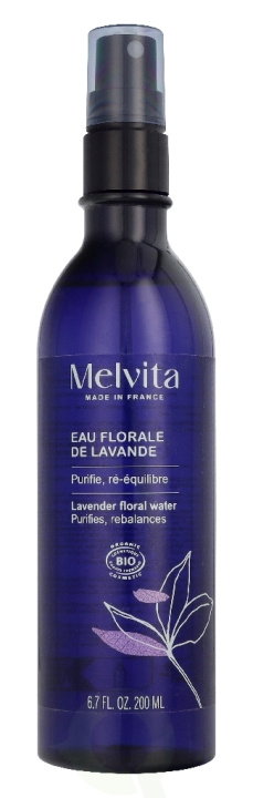 Melvita Lavender Floral Water Spray 200 ml in de groep BEAUTY & HEALTH / Huidsverzorging / Gezicht / Gezichtswater en Facemist bij TP E-commerce Nordic AB (D45070)