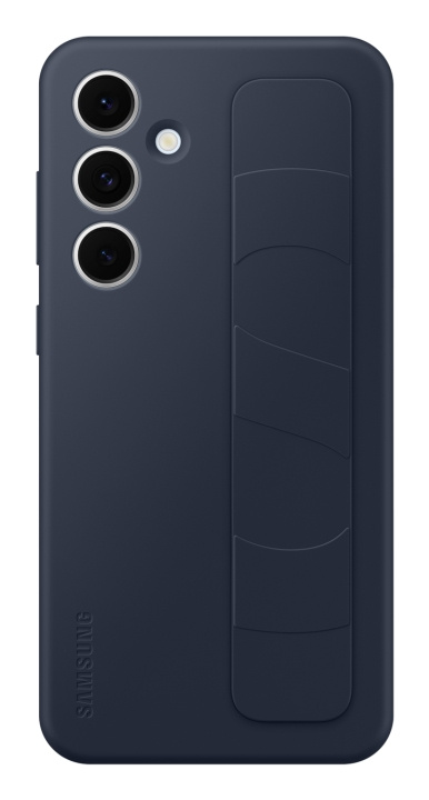 Samsung Mobilskal Galaxy S24 FE Standing Grip Case - Blue Black Samsung in de groep SMARTPHONE & TABLETS / Mobielbescherming / Samsung bij TP E-commerce Nordic AB (D45158)