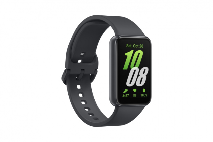 Samsung Smartwatch Galaxy Fit3 - Dark Gray Samsung in de groep SPORT, VRIJE TIJD & HOBBY / Smartwatch & Activiteitsmeters / Smartwatches bij TP E-commerce Nordic AB (D45205)