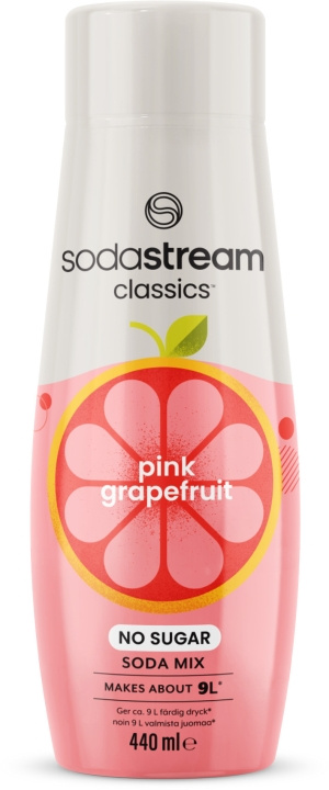 SodaStream Smak, doft Pink grapefruit No Sugar Sodastream in de groep HUISHOUDEN & TUIN / Huishoudelijke apparaten / Water & Sap / Carbonatatiemachines / Smaken bij TP E-commerce Nordic AB (D45296)