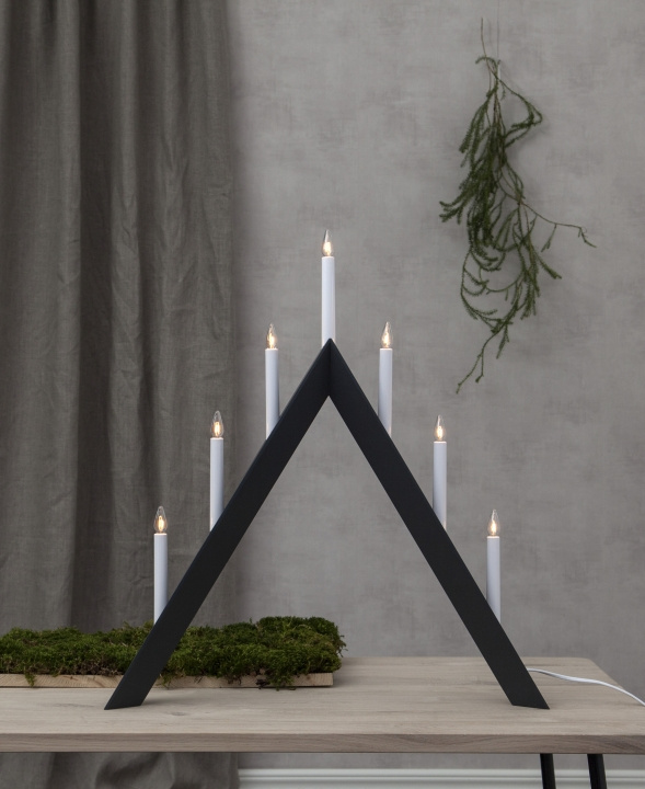 Star Trading Elljusstake 7-arm 219-87 Arrow 7 grafit Star Trading in de groep HOME ELECTRONICS / Verlichting / Kerstverlichting bij TP E-commerce Nordic AB (D45311)