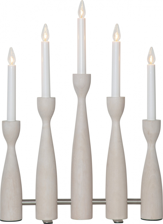 Star Trading Elljusstake 5-arm 214-13 Midja 2.0 Vitbets Star Trading in de groep HOME ELECTRONICS / Verlichting / Kerstverlichting bij TP E-commerce Nordic AB (D45385)