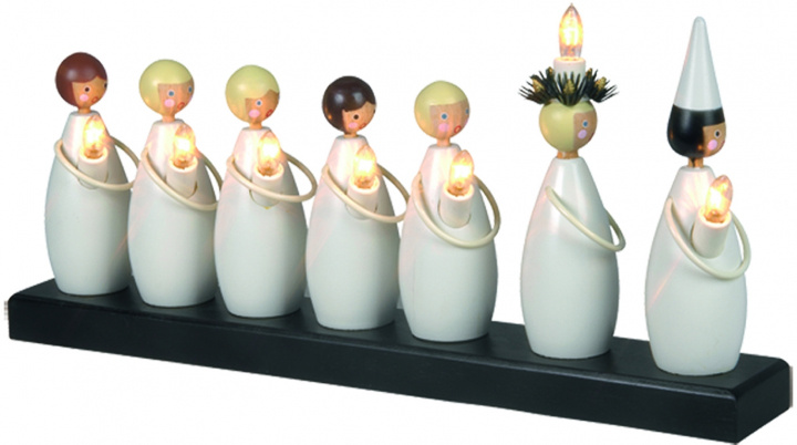 Star Trading Elljusstake 7-arm Luciatåg 652-80 Star Trading in de groep HOME ELECTRONICS / Verlichting / Kerstverlichting bij TP E-commerce Nordic AB (D45394)