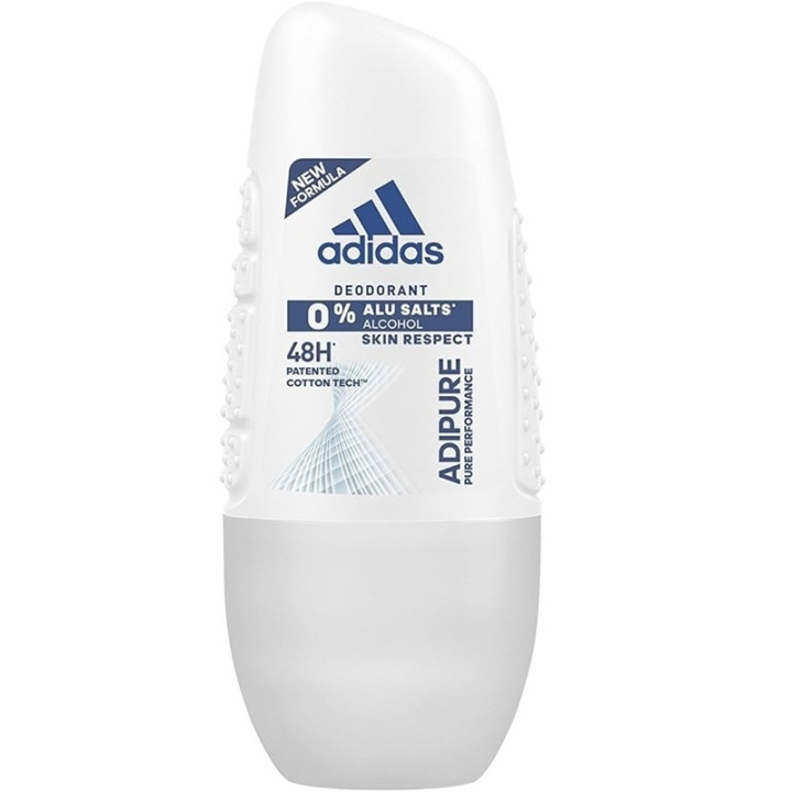 Adidas Adipure Deo Roll-on For Women 50ml in de groep BEAUTY & HEALTH / Geuren & Parfum / Deodorant / Deodorant voor mannen bij TP E-commerce Nordic AB (D45409)