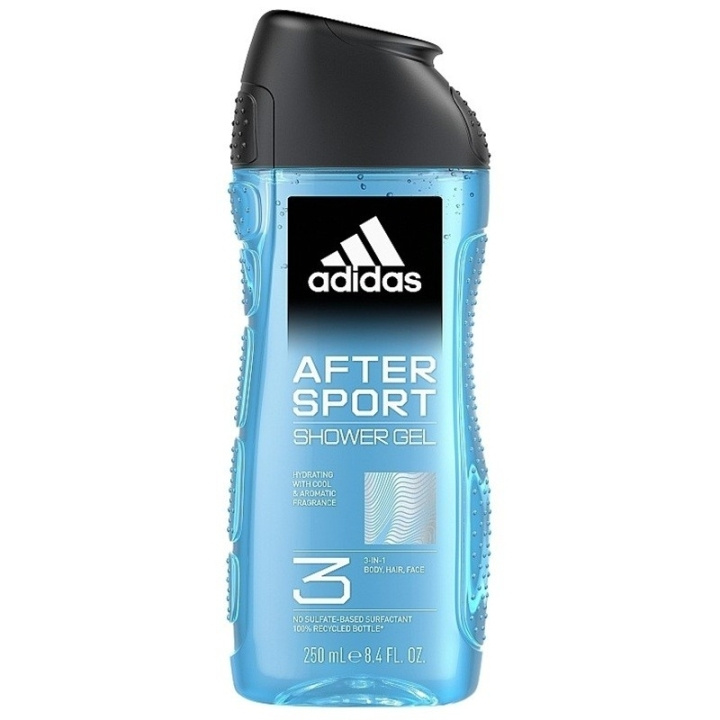 Adidas After Sport 3-in-1 Shower Gel 400ml in de groep BEAUTY & HEALTH / Huidsverzorging / Lichaamsverzorging / Bad- en douchegels bij TP E-commerce Nordic AB (D45417)