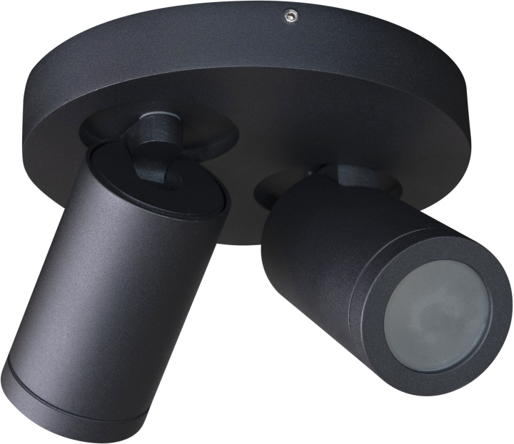 Armaturhantverk Taklampa Torsö T 998, 2 spot rund svart ARMATURHANTVERK in de groep HOME ELECTRONICS / Verlichting / Plafondverlichting bij TP E-commerce Nordic AB (D45482)