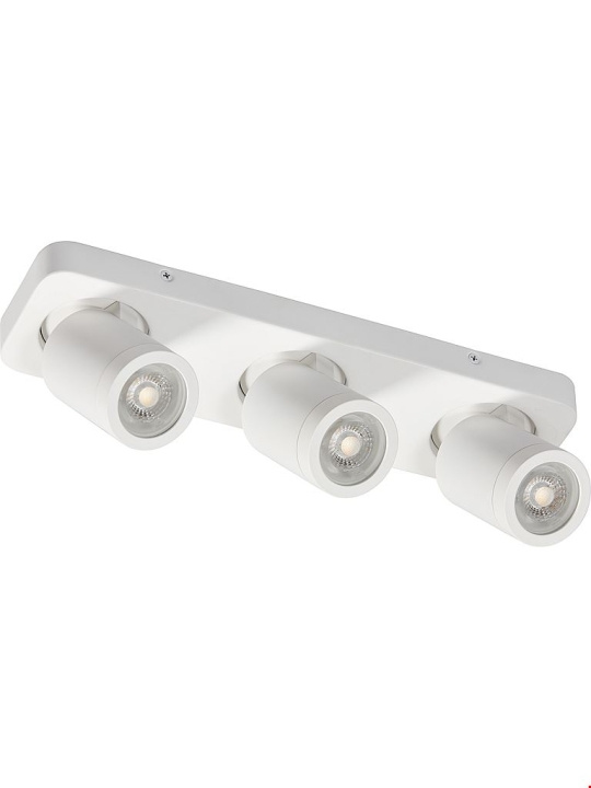 Armaturhantverk Taklampa Torsö V 982, 3 spot rak vit ARMATURHANTVERK in de groep HOME ELECTRONICS / Verlichting / Plafondverlichting bij TP E-commerce Nordic AB (D45509)
