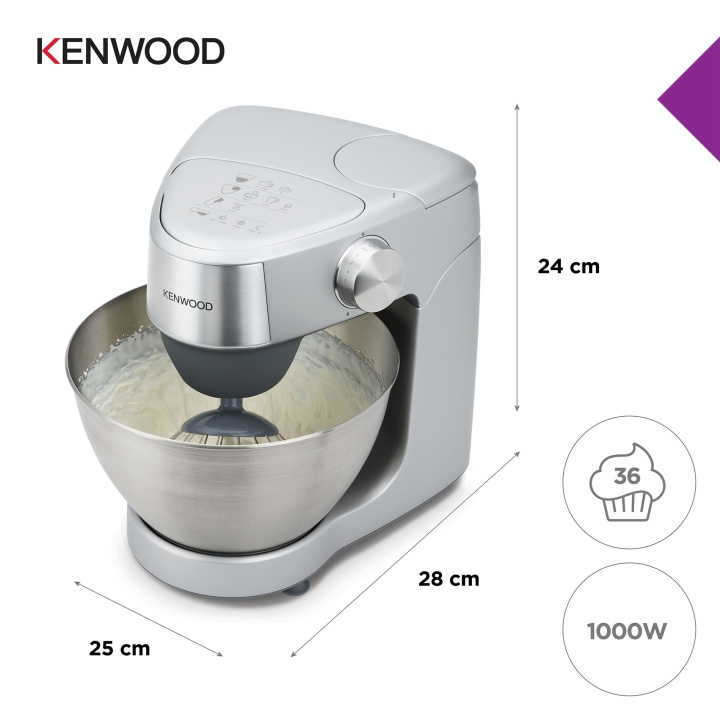 Kenwood Köksmaskin större Prospero+ KHC29A.R0.SI Kenwood in de groep HUISHOUDEN & TUIN / Huishoudelijke apparaten / Keukentools & -apparatuur / Voedselverwerkers bij TP E-commerce Nordic AB (D45523)