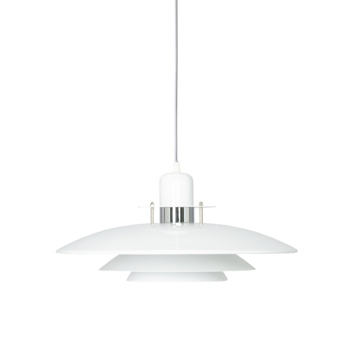 Belid Taklampa Pendel Primus I Ø43 vit/krom Belid in de groep HOME ELECTRONICS / Verlichting / Plafondverlichting bij TP E-commerce Nordic AB (D45558)