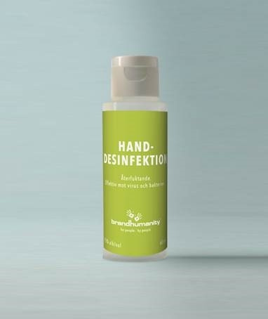Brand Humanity Handsprit Brand Humanity 60ml in de groep BEAUTY & HEALTH / Gezondheidszorg / handdesinfectie bij TP E-commerce Nordic AB (D45613)