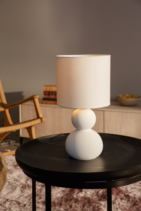 Aneta Bordslampa KALAMATA 18305-00-00 naturvit Aneta in de groep HOME ELECTRONICS / Verlichting / Tafellampen bij TP E-commerce Nordic AB (D45625)