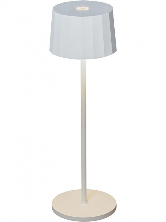 Konstsmide Bordslampa Positano vit USB Konstsmide in de groep HOME ELECTRONICS / Verlichting / Tafellampen bij TP E-commerce Nordic AB (D45636)