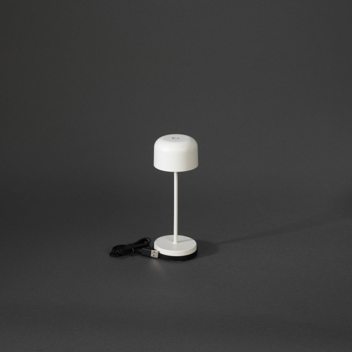Konstsmide Bordslampa Lille mini vit Konstsmide in de groep HOME ELECTRONICS / Verlichting / Tafellampen bij TP E-commerce Nordic AB (D45654)