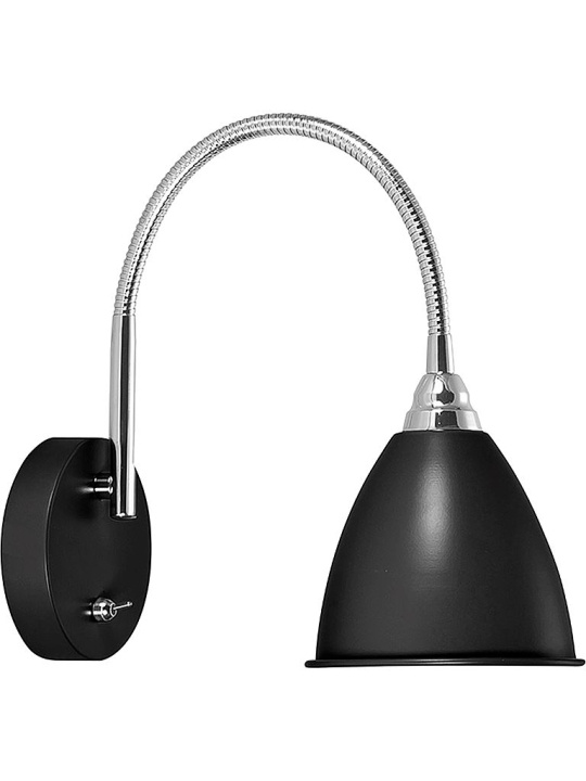 Armaturhantverk Vägglampa Smögen Svart V 770/16 Armaturhantverk in de groep HOME ELECTRONICS / Verlichting / Wandlampen bij TP E-commerce Nordic AB (D45666)