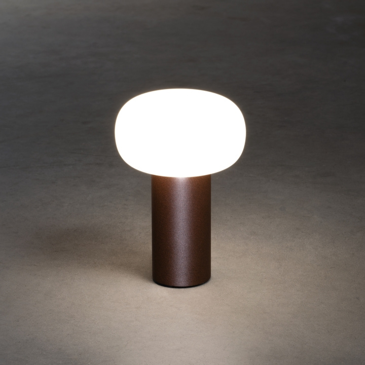Konstsmide Bordslampa Antibes rost Konstsmide in de groep HOME ELECTRONICS / Verlichting / Tafellampen bij TP E-commerce Nordic AB (D45688)
