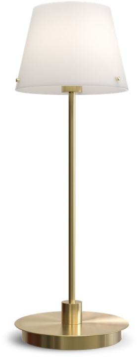 Herstal Bordslampa Gil il Grande satin Herstal in de groep HOME ELECTRONICS / Verlichting / Tafellampen bij TP E-commerce Nordic AB (D45710)