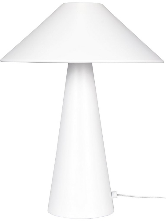 Globen Lighting Bordslampa Cannes 423408 vit 47cm Globen Lighting in de groep HOME ELECTRONICS / Verlichting / Tafellampen bij TP E-commerce Nordic AB (D45720)