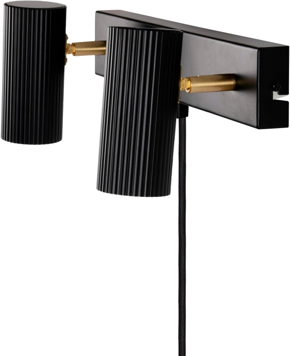 Globen Lighting Vägglampa Hubble 2 Svart Globen Lighting in de groep HOME ELECTRONICS / Verlichting / Wandlampen bij TP E-commerce Nordic AB (D45732)