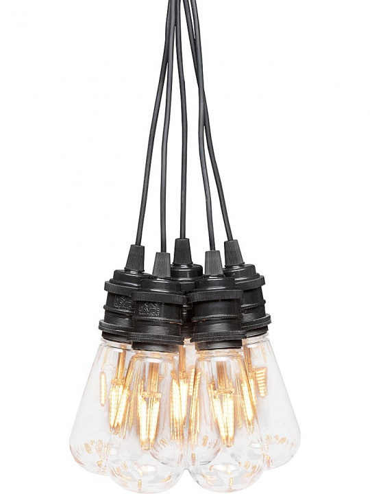Konstsmide Ljusslingor 2365-800 E27 10 LED utbytbar Konstsmide in de groep HUISHOUDEN & TUIN / Elektriciteit & Verlichting / Buitenverlichting bij TP E-commerce Nordic AB (D45880)
