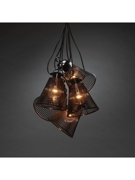 Konstsmide Ljusslinga Startset svart E27 LED Konstsmide in de groep HUISHOUDEN & TUIN / Elektriciteit & Verlichting / Buitenverlichting bij TP E-commerce Nordic AB (D45933)