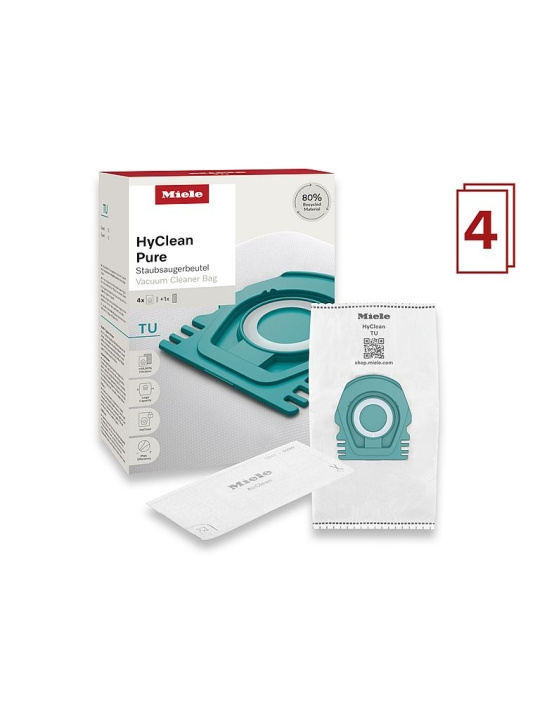 Miele Dammsugarpåsar TU HyClean Pure Miele in de groep HUISHOUDEN & TUIN / Schoonmaakproducten / Stofzuigers & Accessoires / Accessoires / Stofzuigerzakken bij TP E-commerce Nordic AB (D45938)