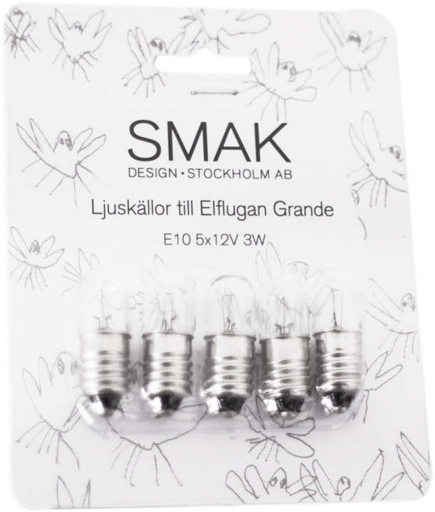 Lundgren & Strandberg Reservlampa Elflugan Grande 5-pack Lundgren & Strandberg in de groep HOME ELECTRONICS / Verlichting / LED-lampen bij TP E-commerce Nordic AB (D45956)