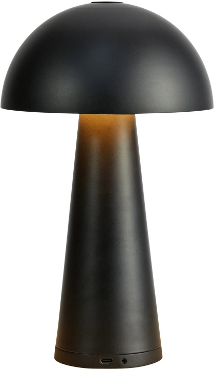 Markslöjd Bordslampa Fungi matt svart Markslöjd in de groep HOME ELECTRONICS / Verlichting / Tafellampen bij TP E-commerce Nordic AB (D46013)