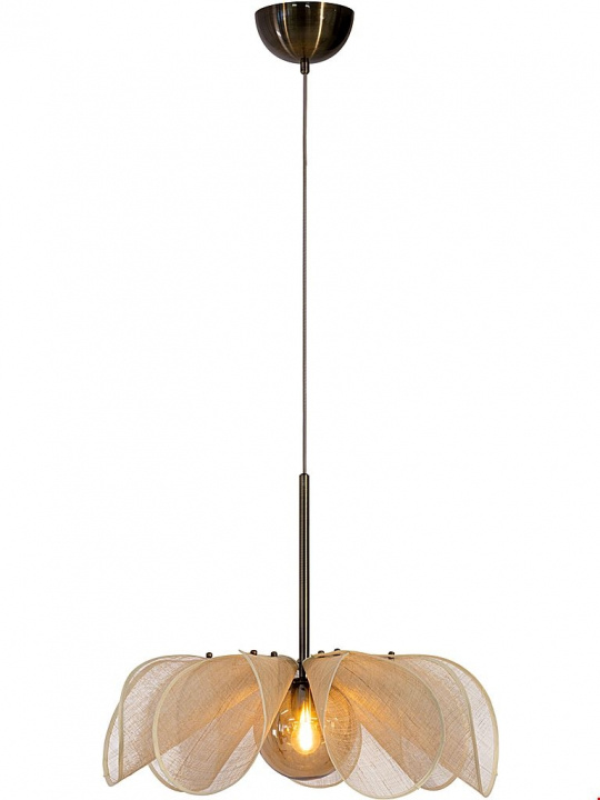 Markslöjd Taklampa STYRKA 1L 63cm Beige/Antik Markslöjd in de groep HOME ELECTRONICS / Verlichting / Plafondverlichting bij TP E-commerce Nordic AB (D46068)