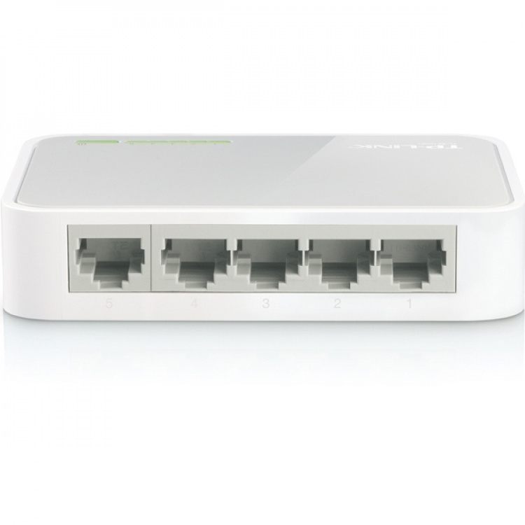 TP-LINK nätverksswitch, 5-ports, 10/100 Mbps, RJ45