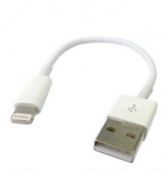 Lightning-kabel naar USB, 13cm, wit Lightning-kabel naar USB, 13cm, wit