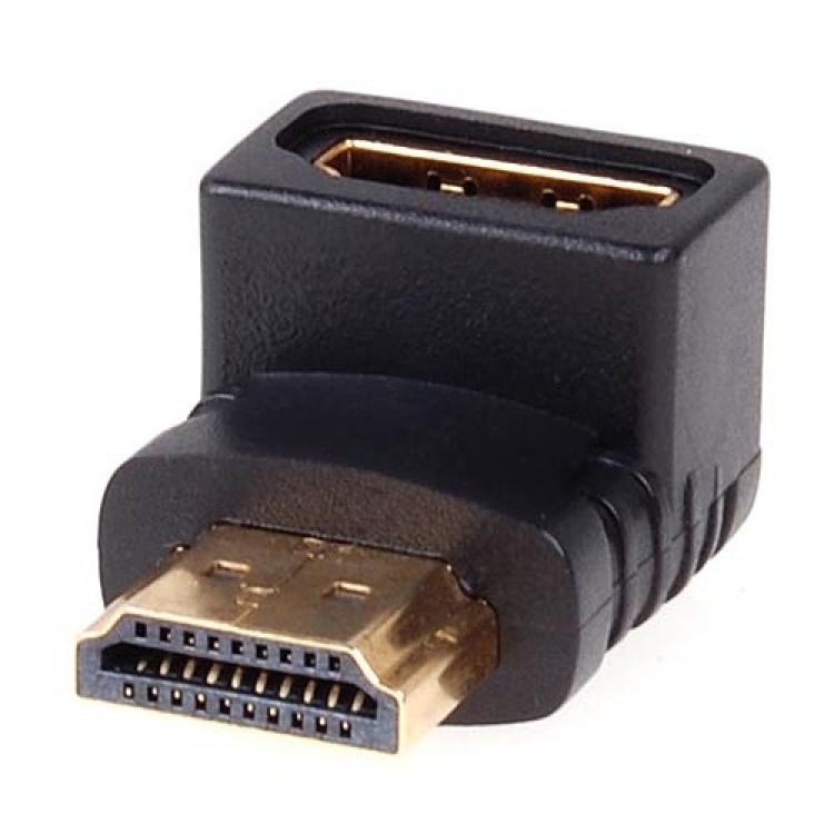 Adapter, HDMI vrouwelijk naar haaks HDMI mannelijk Adapter, HDMI vrouwelijk naar haaks HDMI mannelijk