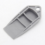 Deurstopper, rubber (Grijs)