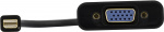 DELTACO mini DisplayPort to VGA-adapter with audio, Full HD @60Hz,