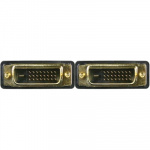 DELTACO DVI monitorkabel Dual Link, DVI-D ha - ha 3m