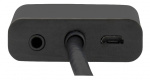 DELTACO HDMI till VGA-adapter, 19-pin ha - 15-pin+3,5mm, 0,2m, svart DELTACO HDMI till VGA-adapter, 19-pin ha - 15-pin+3,5mm, 0,2m, svart